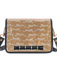 Leaping Leopards Clear Stadium Bag with Black Bamboo Stick