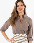 Frances Skirt - Zebra Print
