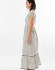 Lindsay Dress - Black Pinpoints