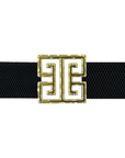 Belt Buckle - Square Greek Key