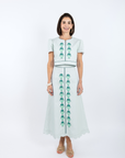 Emmy Skirt (Long) - Mini Henrietta