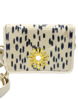 Blue Les Touches Clear Stadium Bag with White Starburst