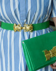 Stretch Band Belt Green