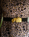 Stretch Band Belt Black
