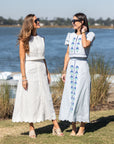Emmy Skirt (Long) - Mini Henrietta