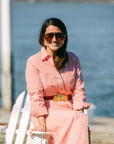 Harper Dress - Red Stripe