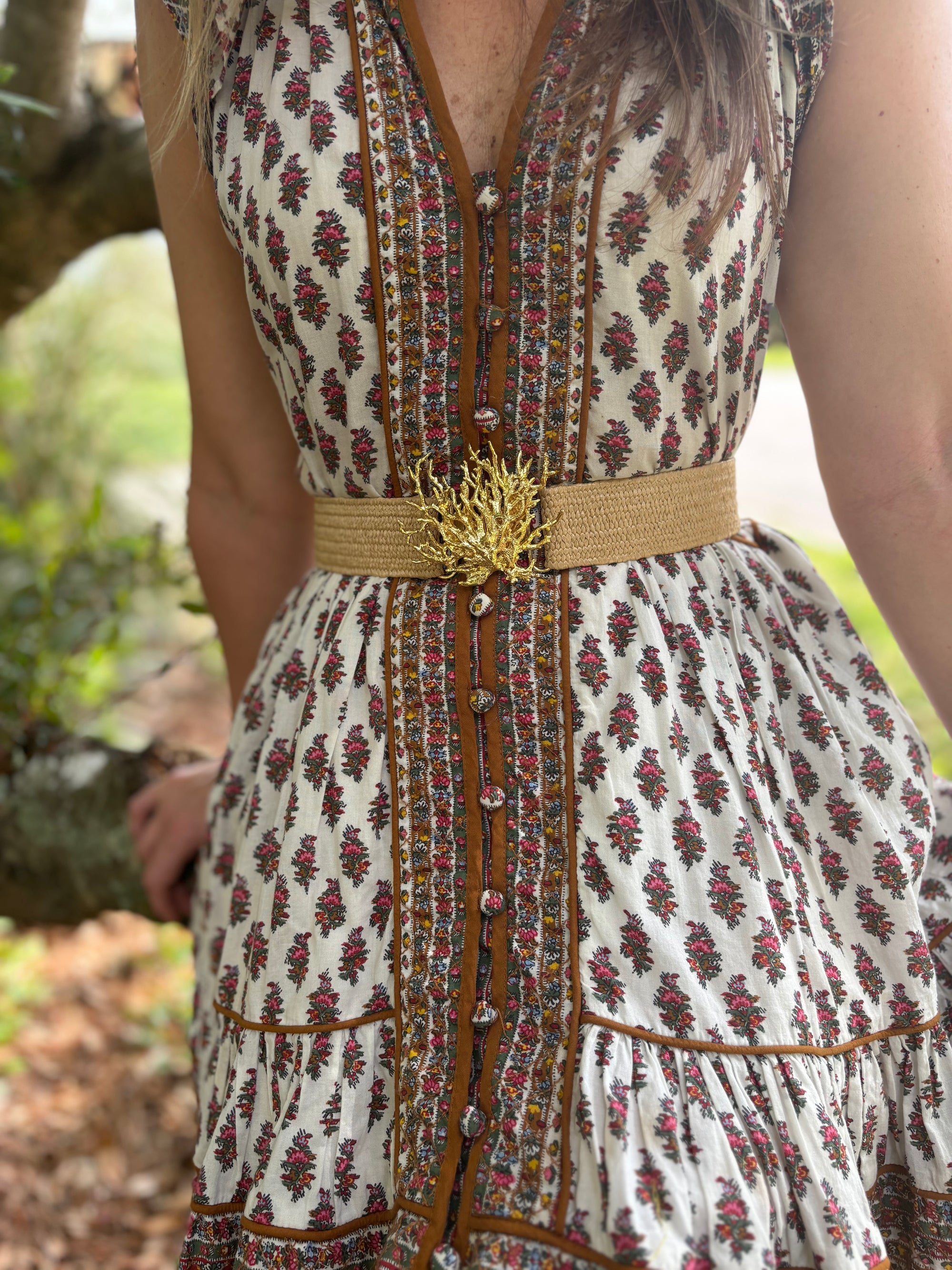 Belt Buckle-Coral Belt Buckle-Coral