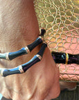 Black Bamboo Bracelet Set