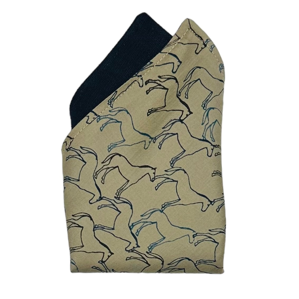 Equestrian Scarf Pocket Square