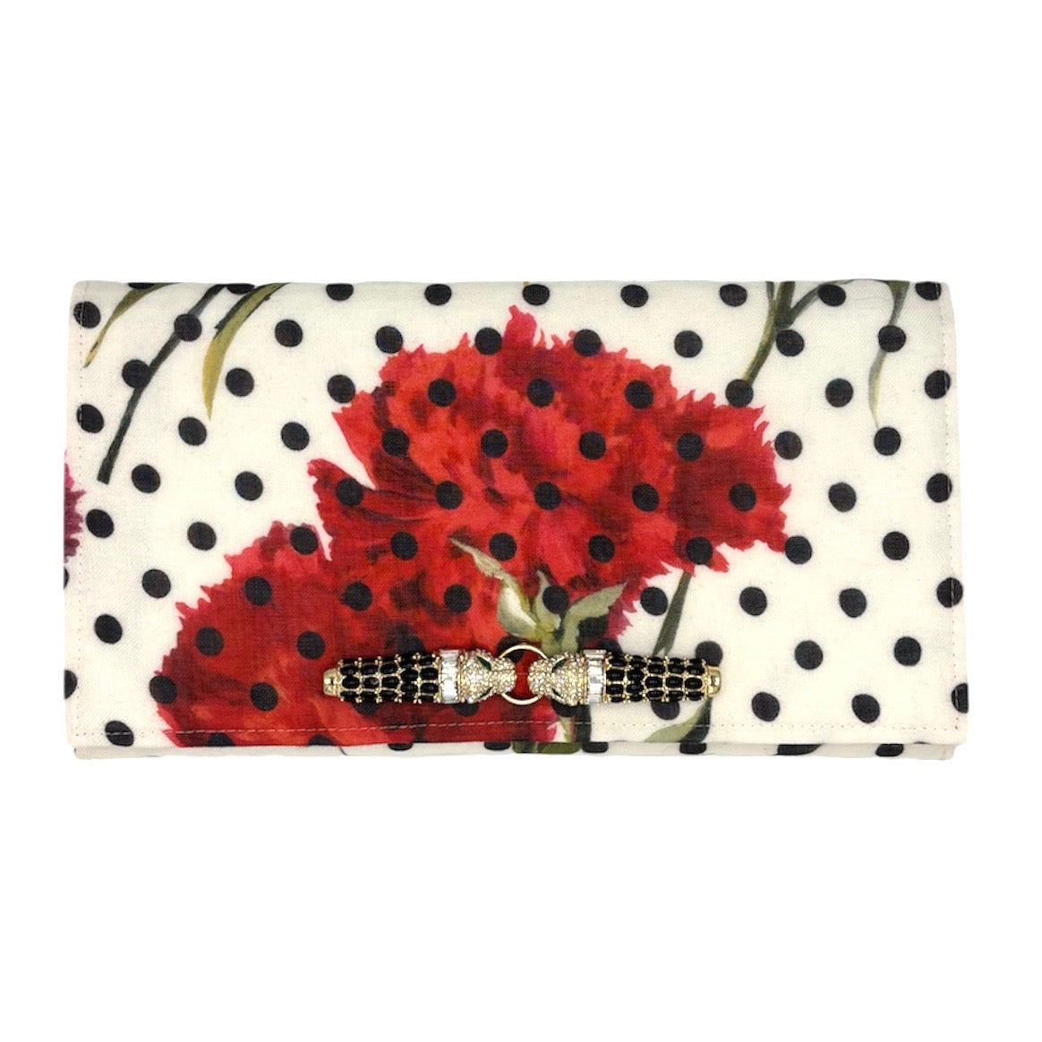 Dolce and Gabbana Polka Dot Scarf Clutch III