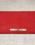 Gucci Red Logo Scarf Clutch