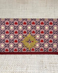 Gucci Heart / Stars Scarf Clutch
