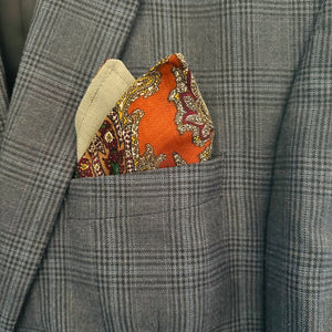 Paisley Scarf Pocket Square