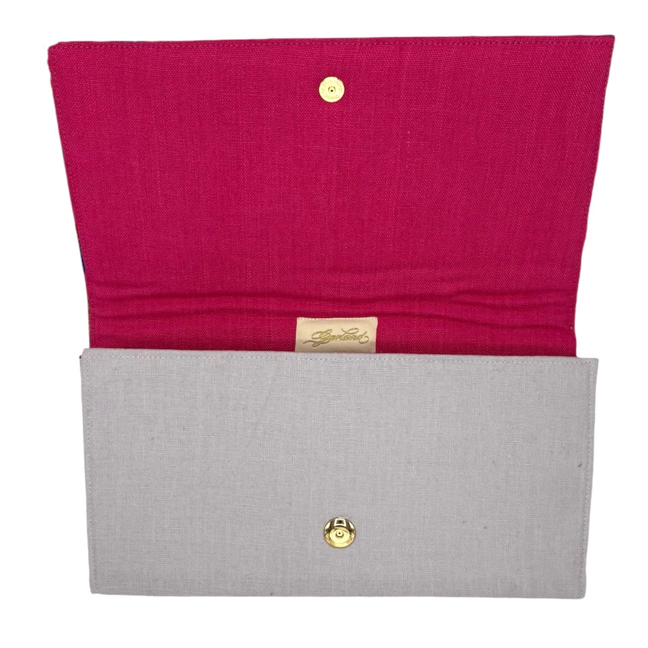 Hermès Indiennes Scarf Clutch