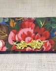 Gucci Vibrant Floral Scarf Clutch