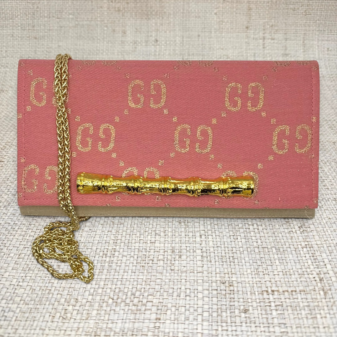 Gucci Pink Crossbody Clutch II