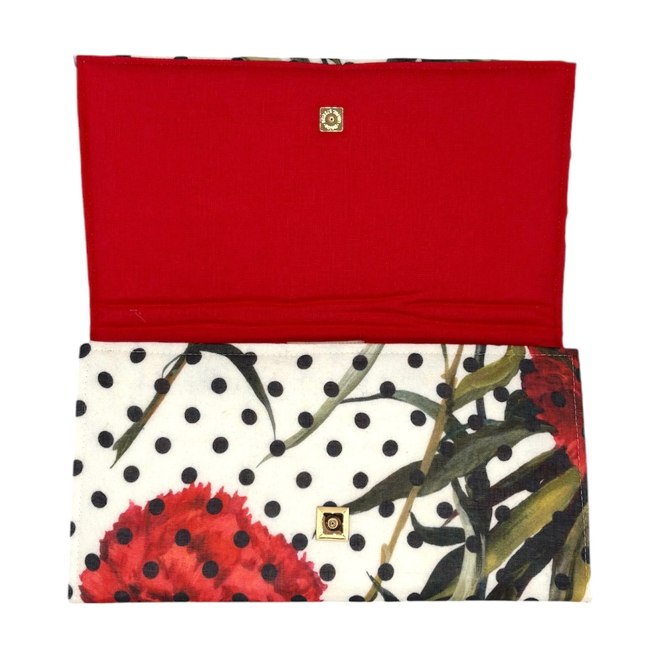 Dolce and Gabbana Polka Dot Scarf Clutch II