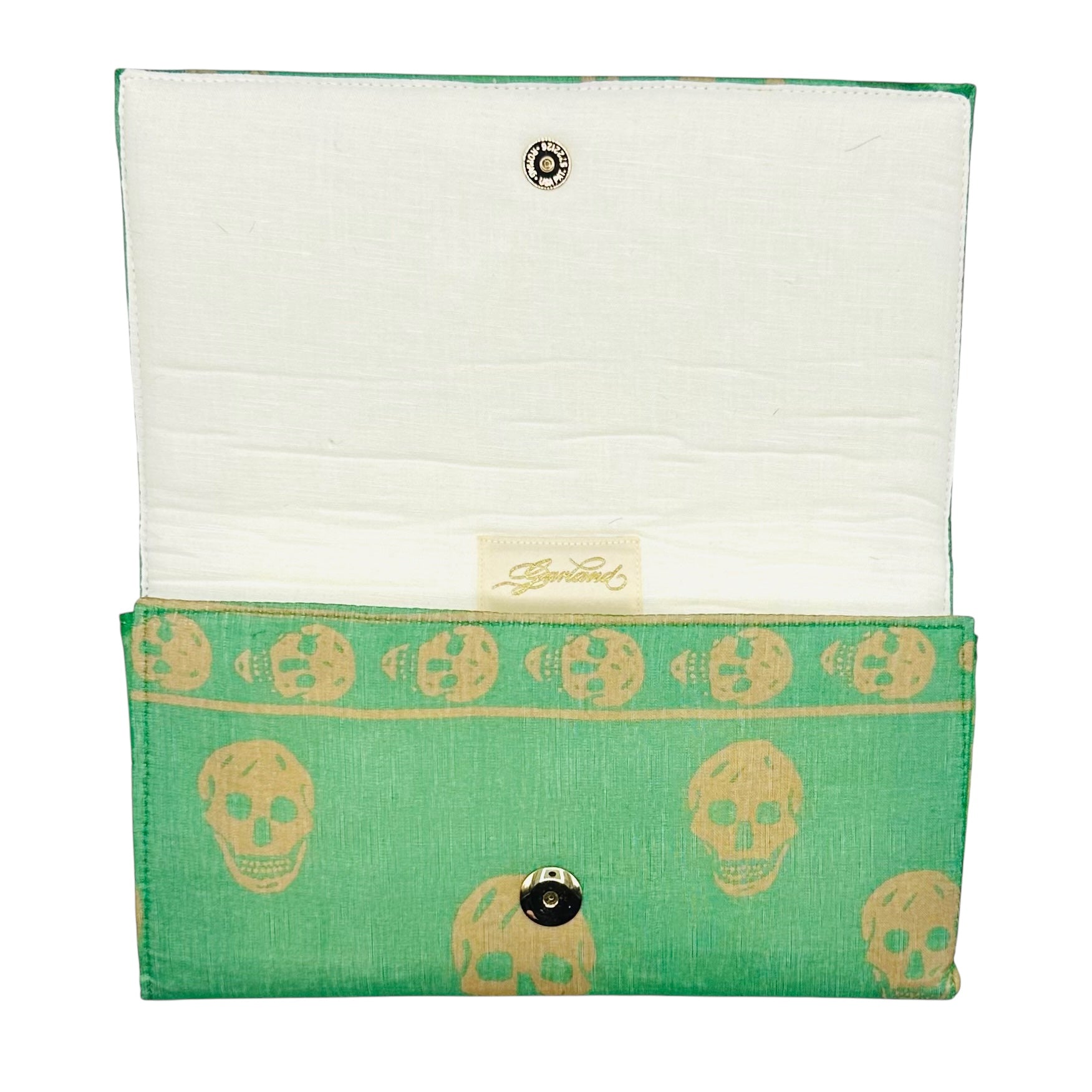 Alexander McQueen Green Skull Crossbody