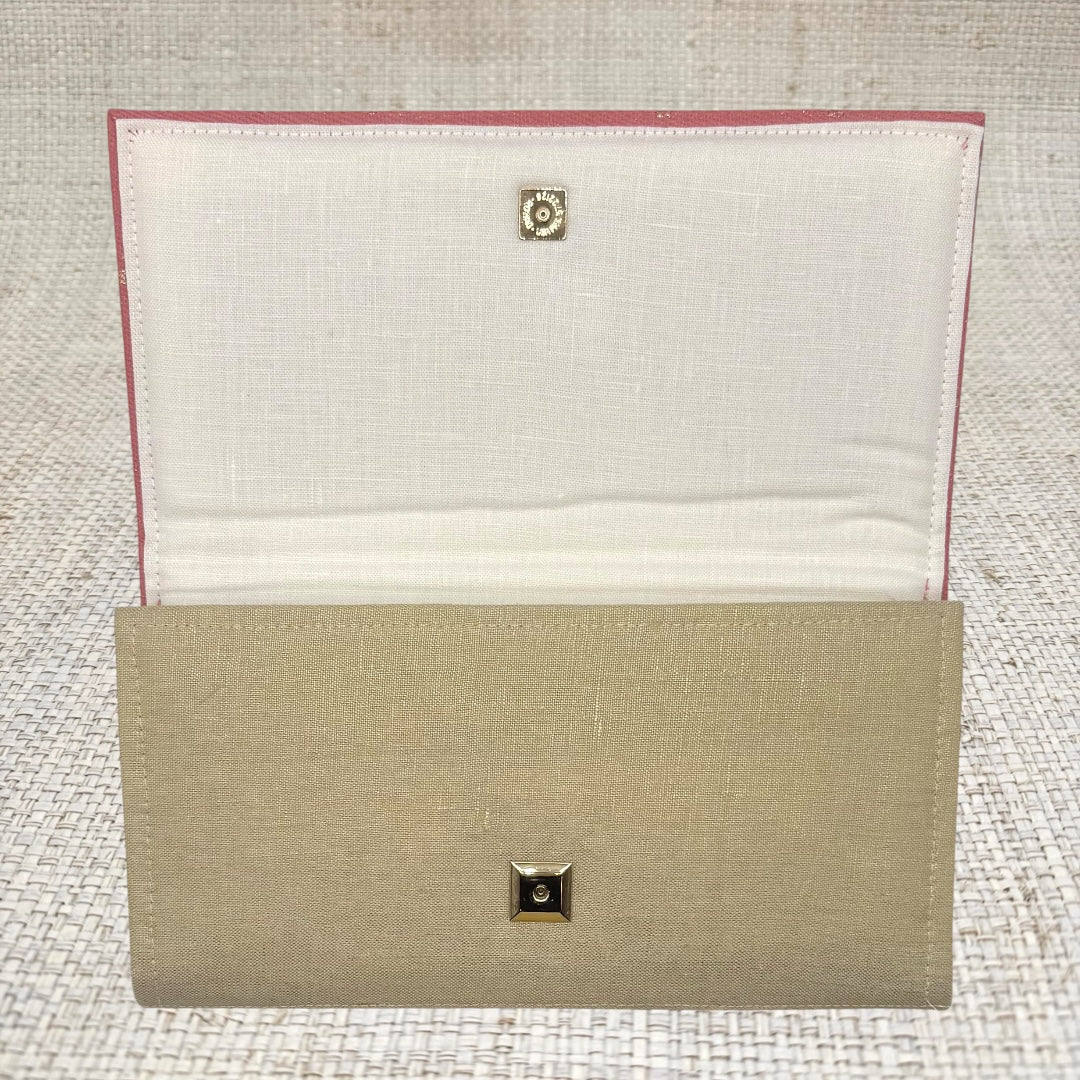 Gucci Pink Scarf Crossbody Clutch
