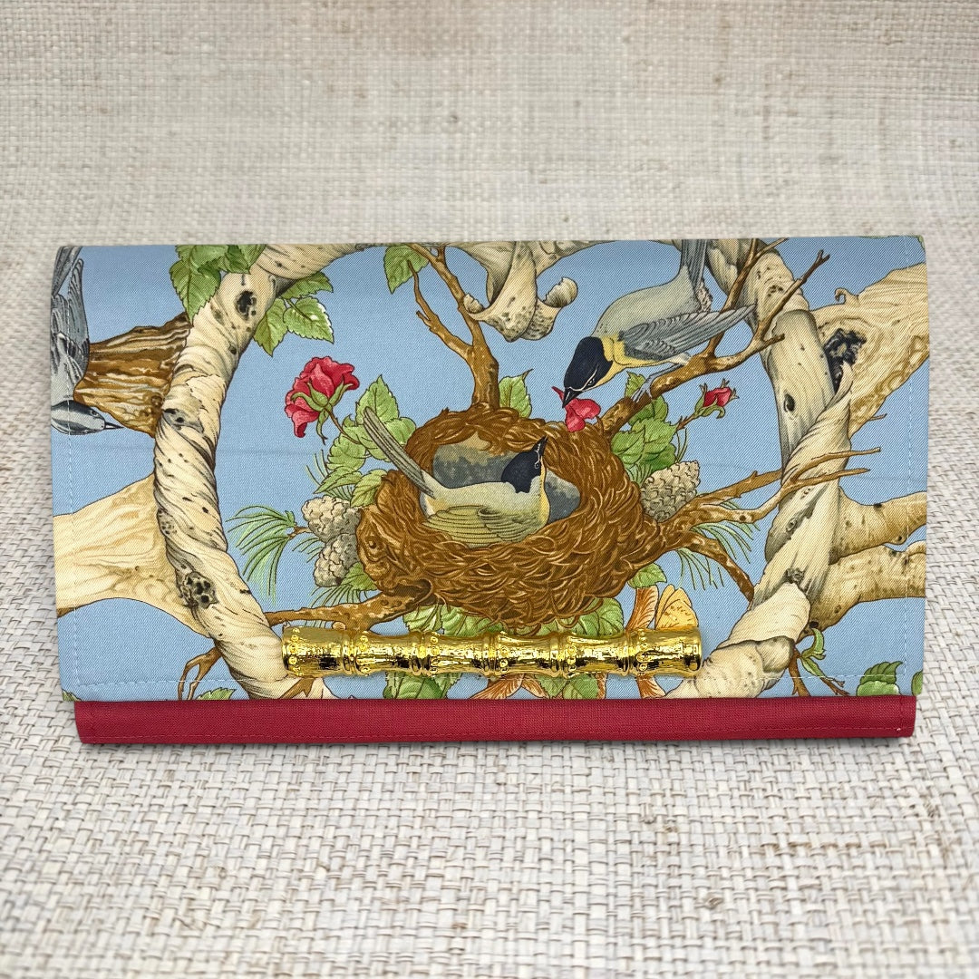 Hermes Bird Scarf Clutch