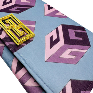 Block Logo Scarf Clutch