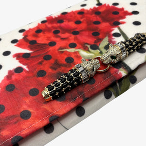 Dolce and Gabbana Polka Dot Scarf Clutch III