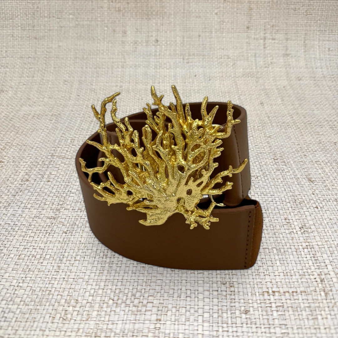 Belt Buckle-Coral