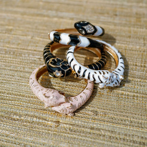 Tiger Bracelet in Pink/Gold