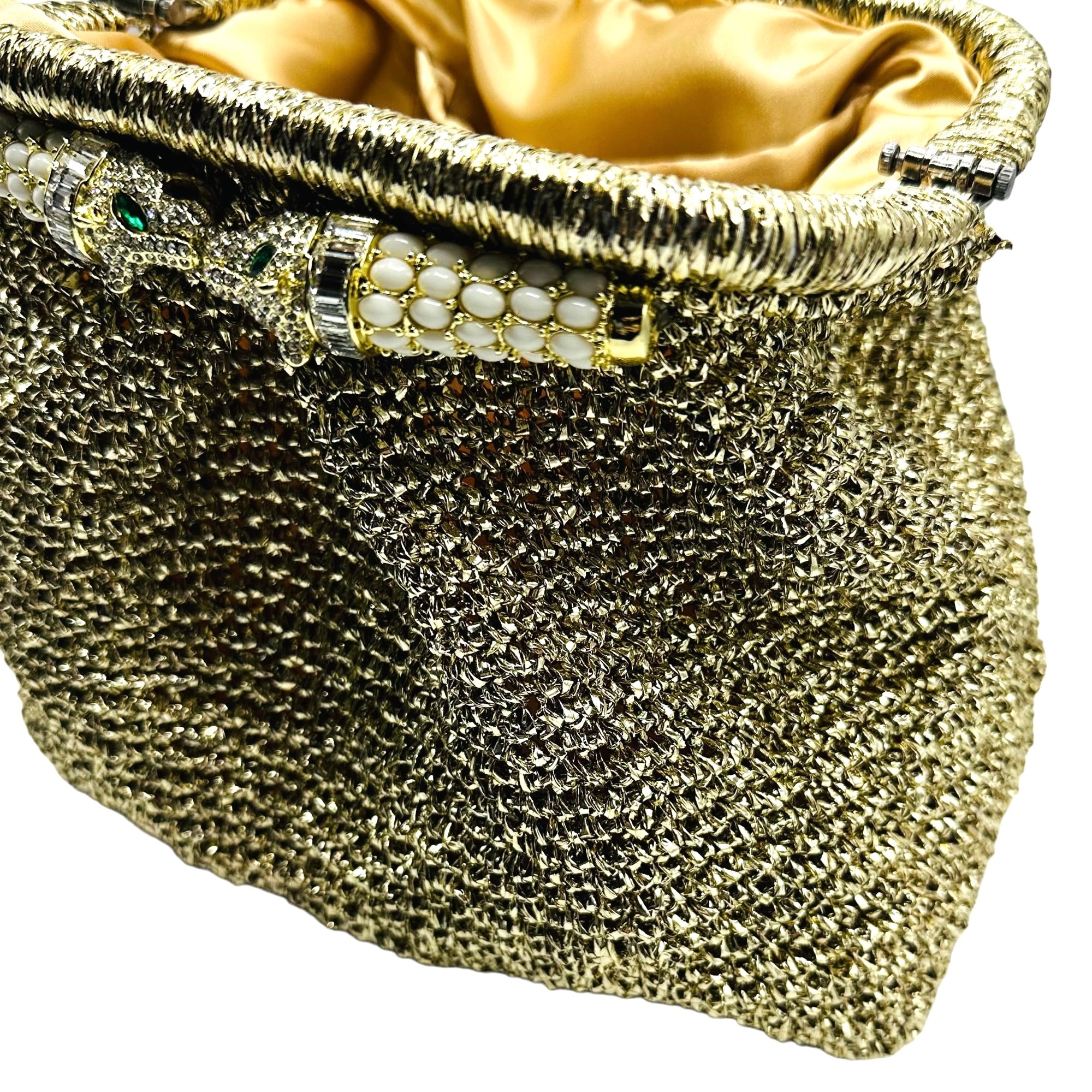 Gold Metallic Customizable Pouch