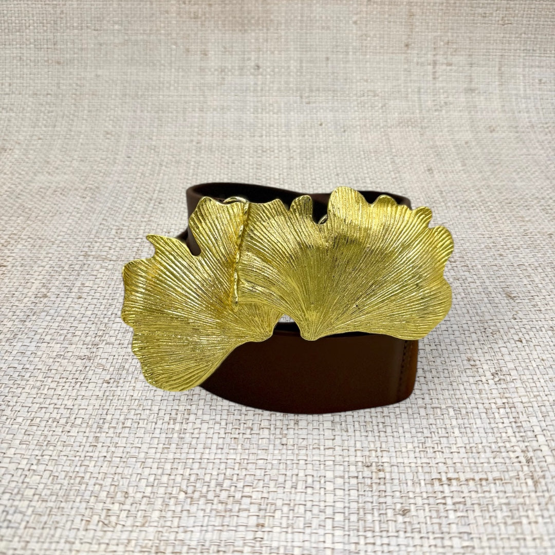 Belt Buckle-Ginkgo Leaves