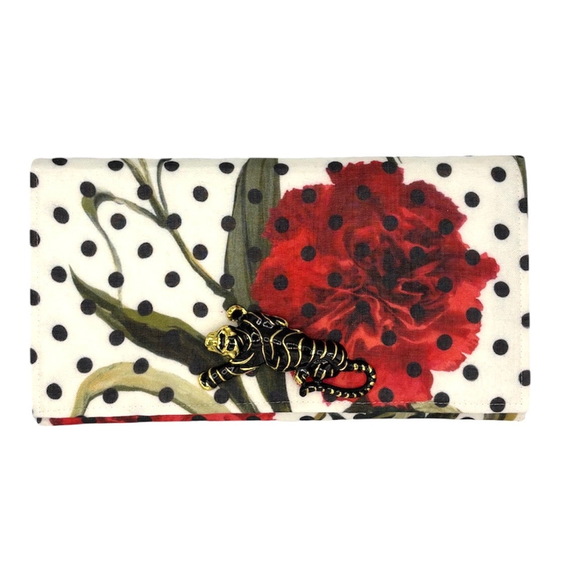 Dolce and Gabbana Polka Dot Scarf Clutch II