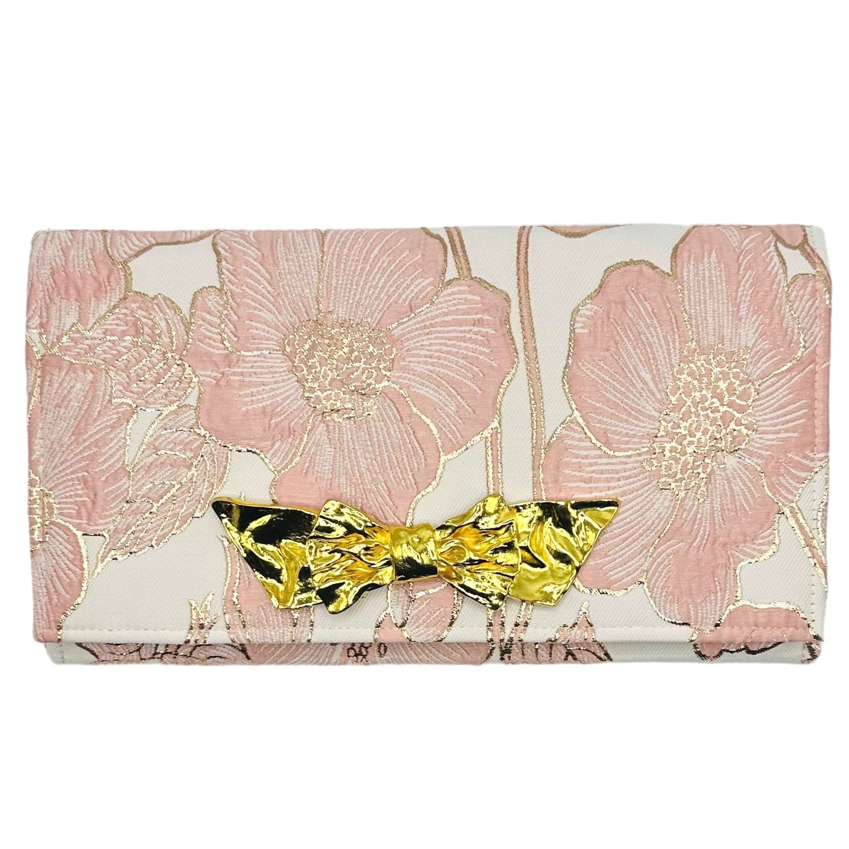 Heather Clutch with Flat Bow