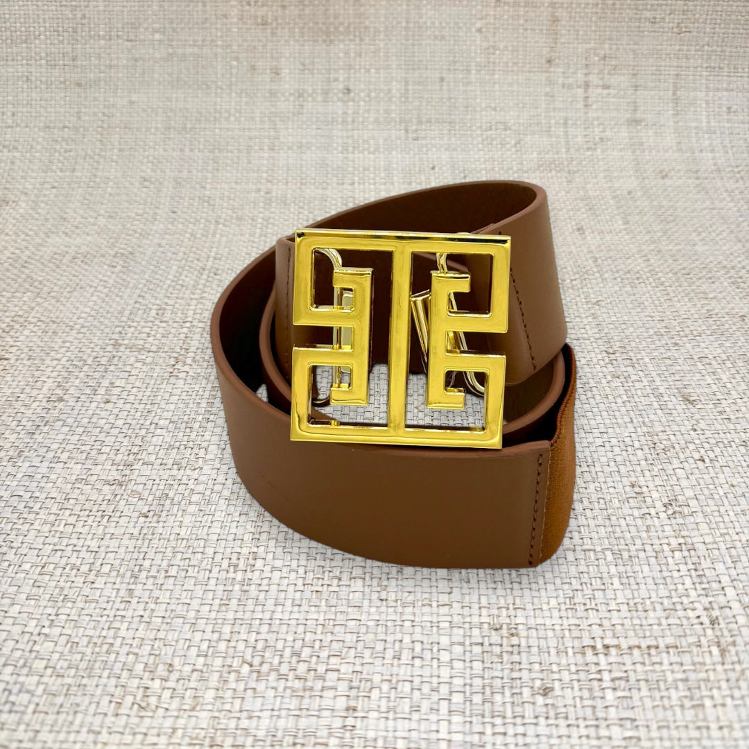 Belt Buckle - Square Greek Key