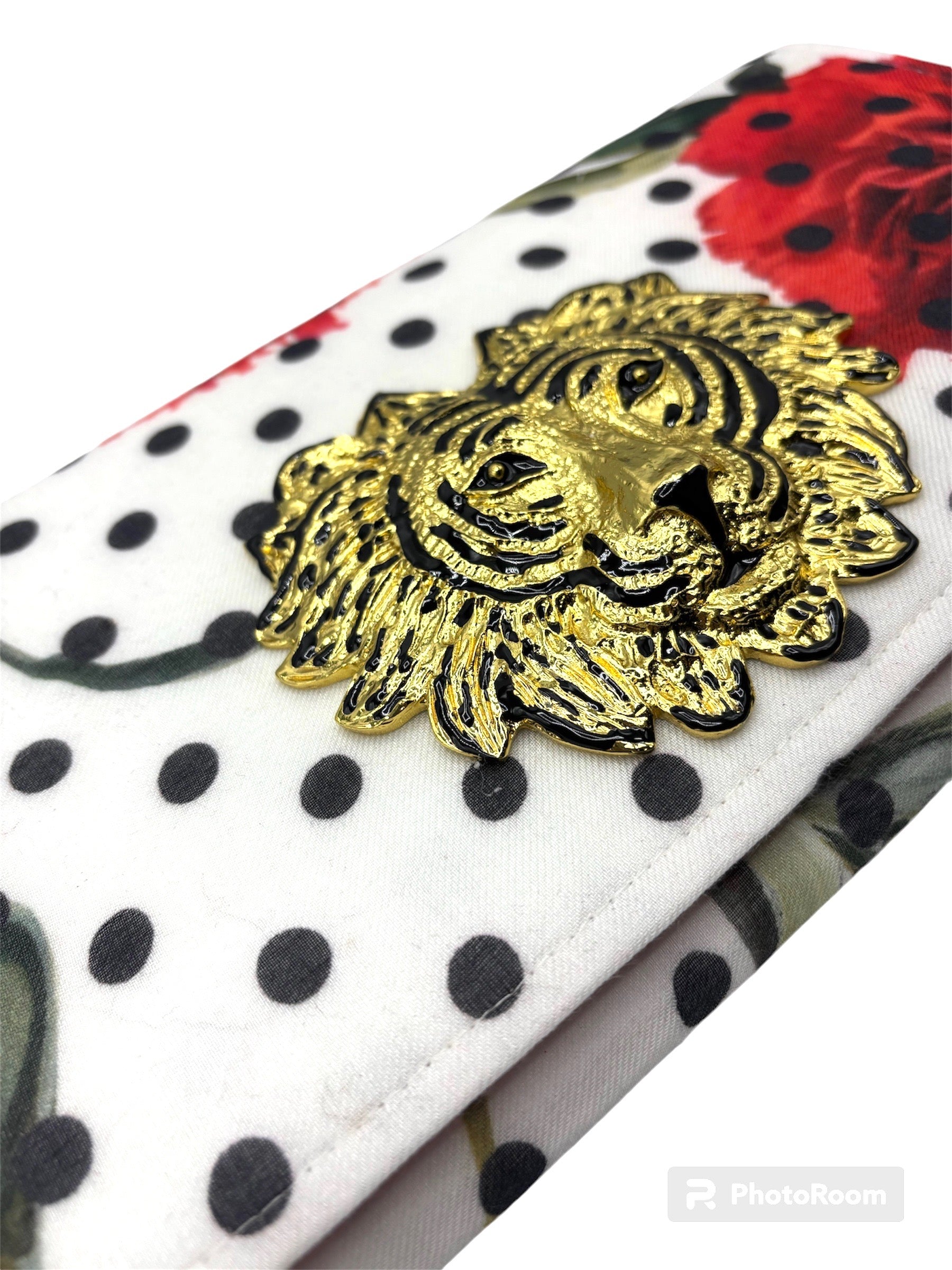 Dolce and Gabbana Polka Dot Scarf Clutch IV