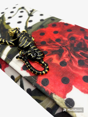 Dolce and Gabbana Polka Dot Scarf Clutch II