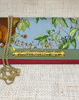 Hermes Bird Scarf Crossbody Clutch