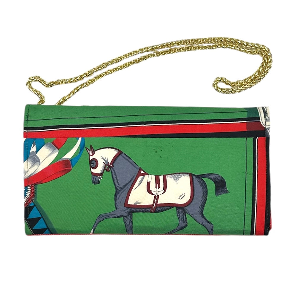 Hermès Green Equestrian Crossbody III