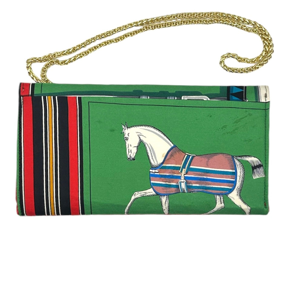 Hermès Green Equestrian Crossbody