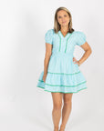 Lindsay Dress - Solid Blue
