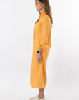 Harper Dress - Orange Stripe