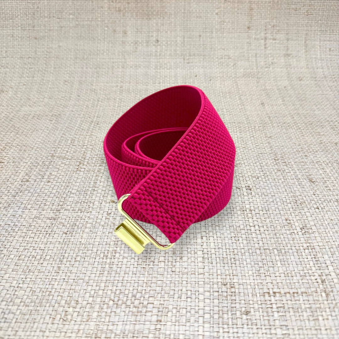 Stretch Band Belt Pink