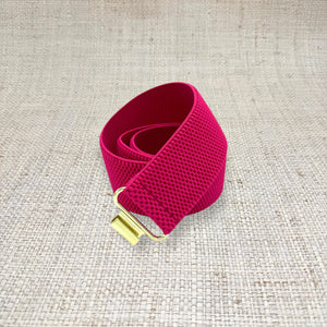 Stretch Band Belt Pink