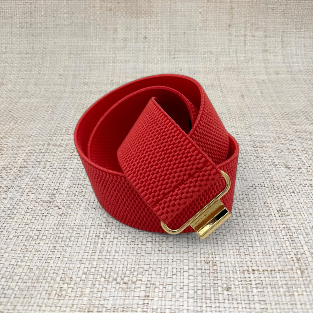 Stretch Band Belt Coral