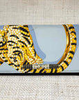 Cartier Jeweled Leopard Scarf Clutch
