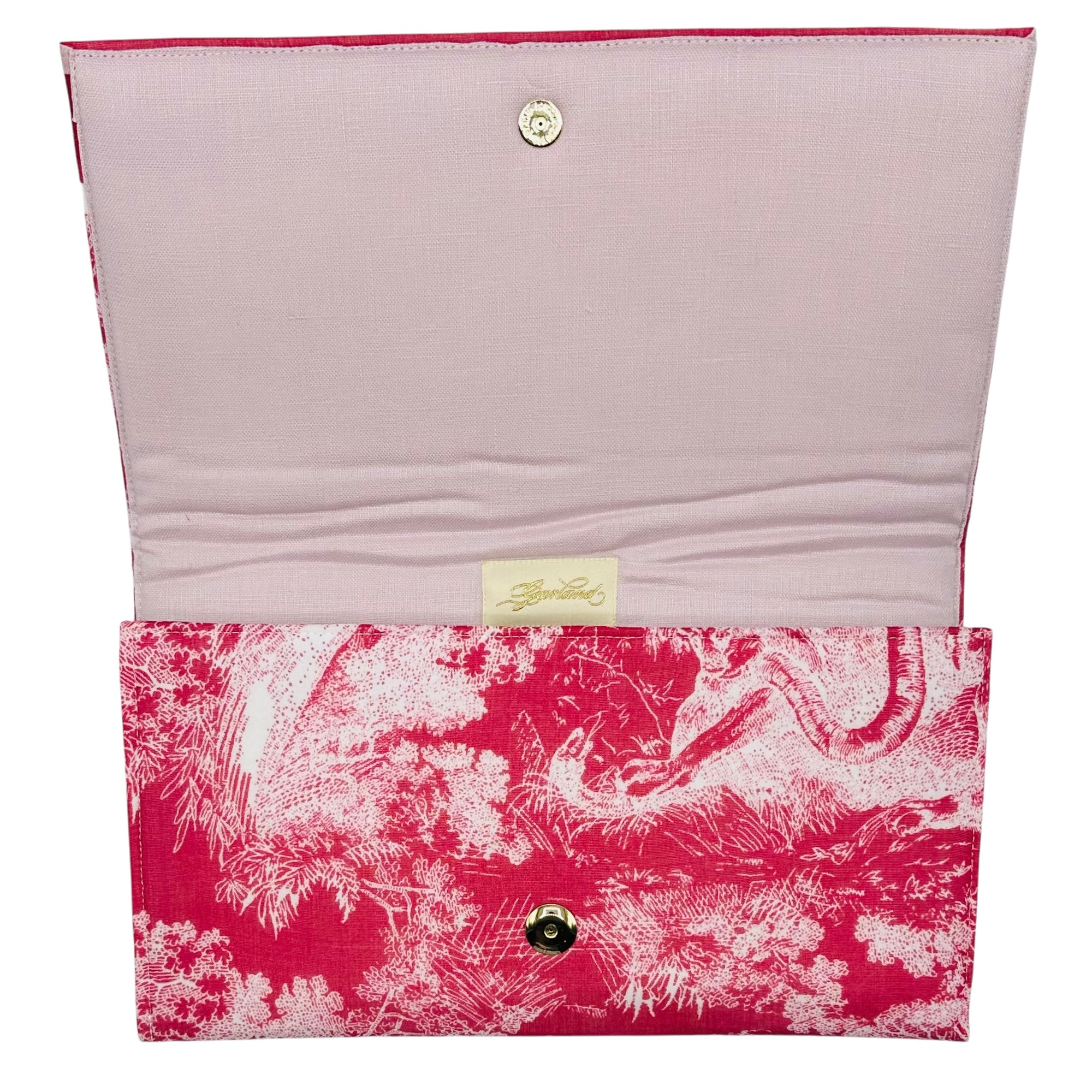 Christian Dior Toile Scarf Clutch