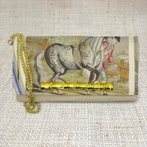 Hermès Painterly Equestrian Crossbody Clutch II