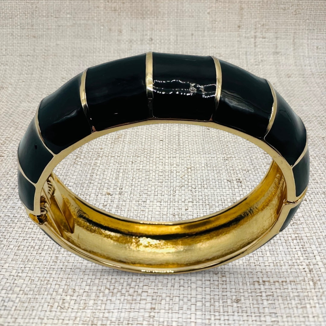 Black Bamboo Bracelet