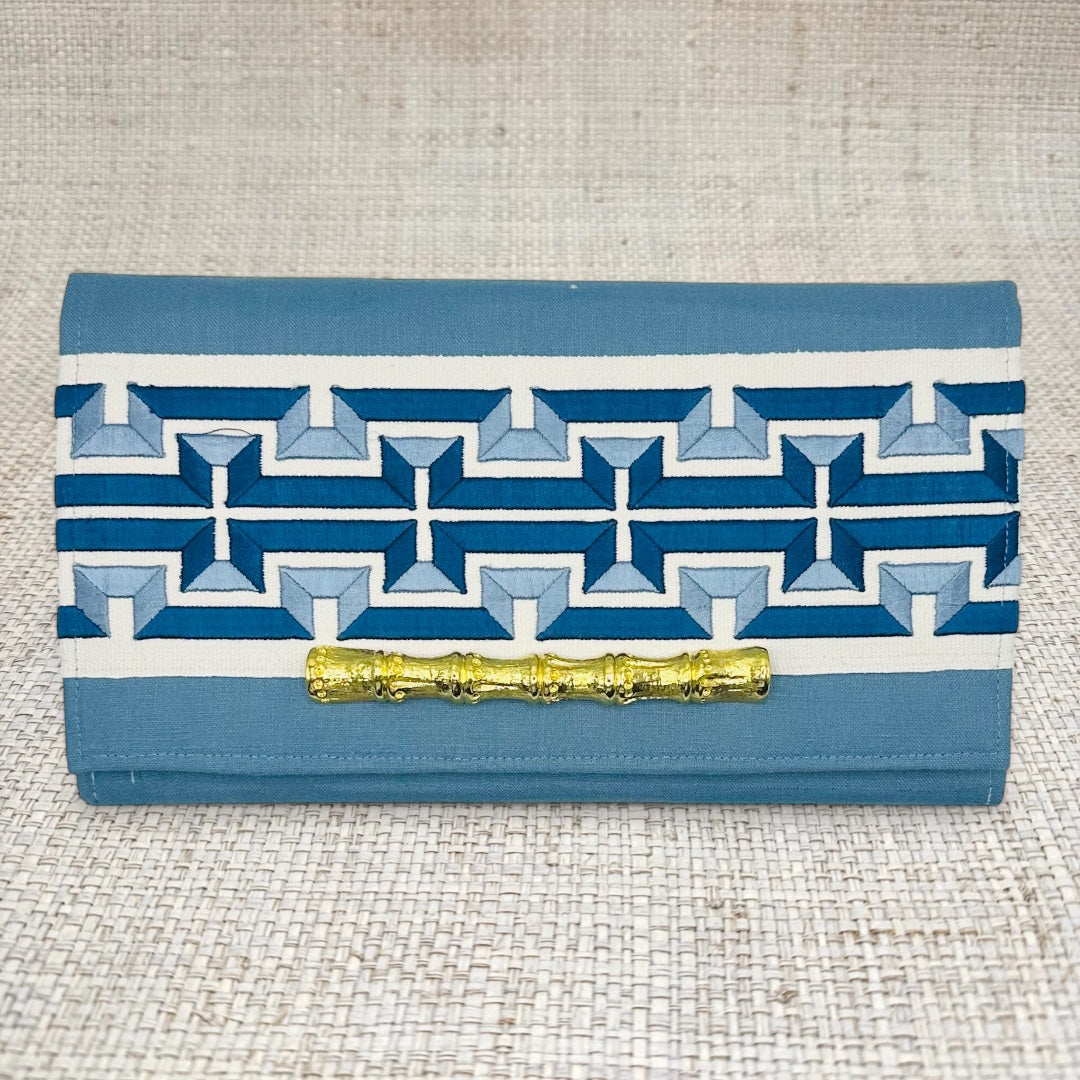 Harper Clutch with Bamboo Stick