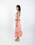 Addie Top (tie straps) - Fish Applique