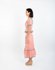 Addie Top (puff sleeves) - Fish Applique
